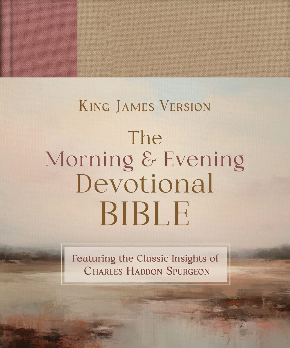 Cover image for Charles Spurgeon's Morning & Evening Devotional Bible KJV [Women's Cover], isbn: 9798891513723