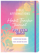 Cover image for Bible Affirmations Habit Tracker Journal (Teen Girls), isbn: 9798891513969