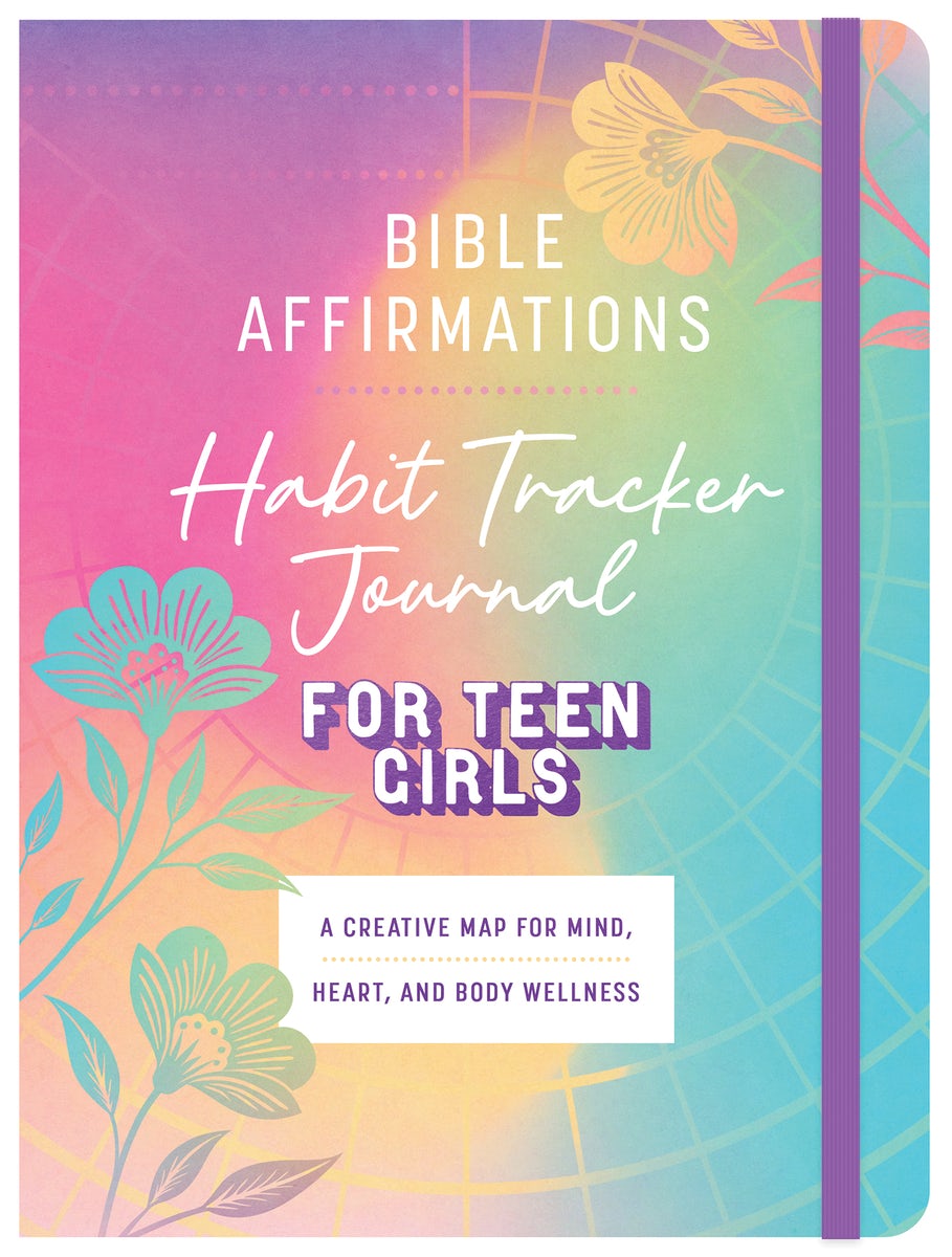 Cover image for Bible Affirmations Habit Tracker Journal (Teen Girls), isbn: 9798891513969