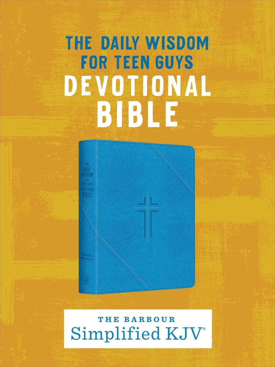 Cover image for The Daily Wisdom for Teen Guys Devotional Bible, isbn: 9798891513983
