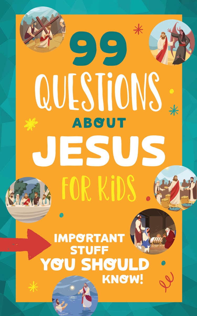 Cover image for 99 Questions about Jesus for Kids, isbn: 9798891514003