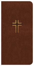 Cover image for The KJV Compact Bible [Mahogany Cross], isbn: 9798891514171