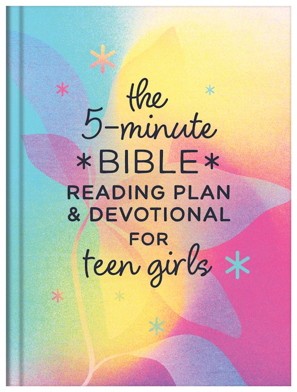 Cover image for The 5-Minute Bible Reading Plan and Devotional for Teen Girls, isbn: 9798891514249