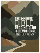 Cover image for The 5-Minute Bible Reading Plan and Devotional for Teen Guys, isbn: 9798891514256