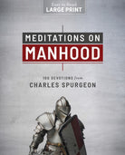 Cover image for Meditations on Manhood Large Print, isbn: 9798891514461