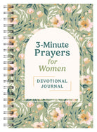 Cover image for 3-Minute Prayers for Women Devotional Journal, isbn: 9798891514492