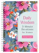 Cover image for Daily Wisdom: 3-Minute Devotions for Women Journal, isbn: 9798891514966