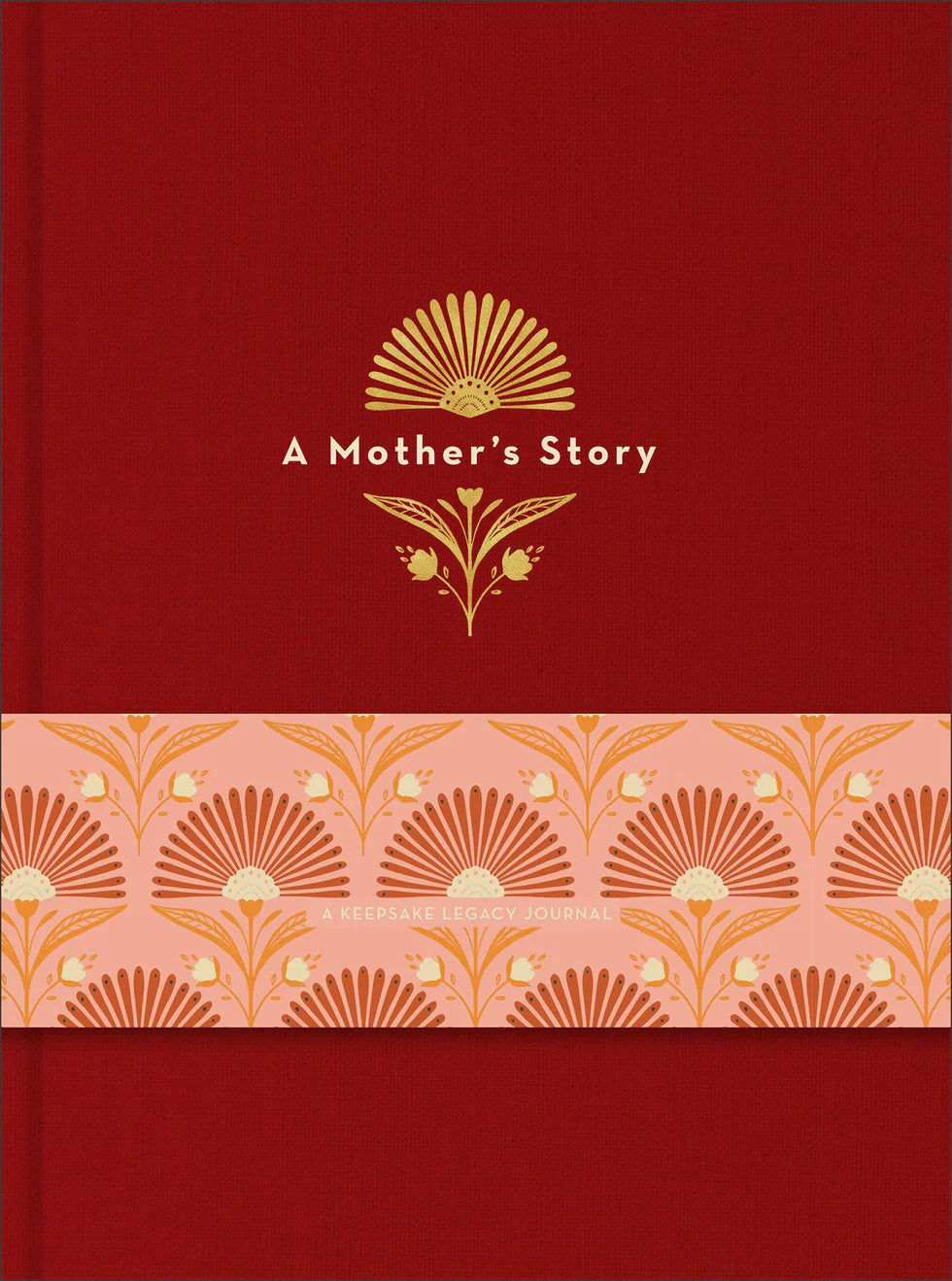 Cover of "A Mother's Story: A Keepsake Legacy Journal."