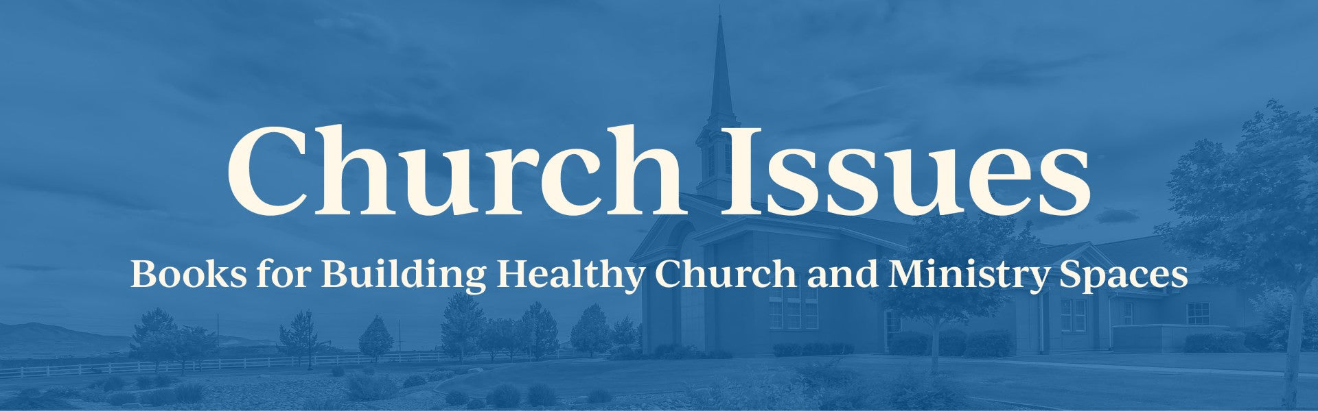 Church Issues: Books for Building Healthy Church and Ministry Spaces.