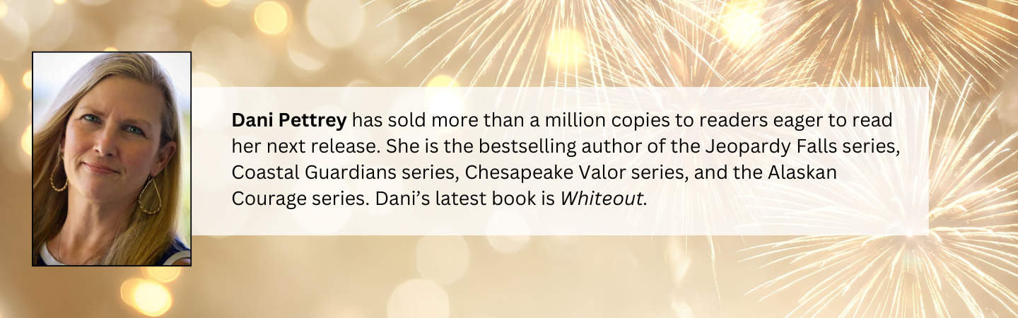 Dani Pettrey has sold more than a million copies to readers eager to read her next release. She is the bestselling author of the Jeopardy Falls series, Coastal Guardians series, Chesapeake Valor series, and the Alaskan Courage series. Dani's latest book is "Whiteout."