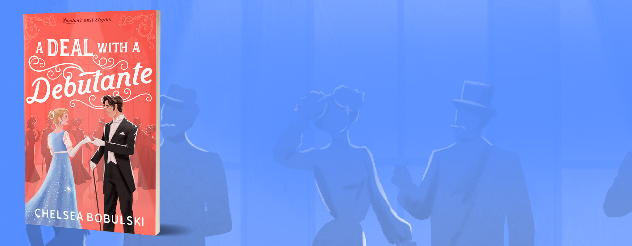 Cover of "A Deal with a Debutante" by Chelsea Bobulski.