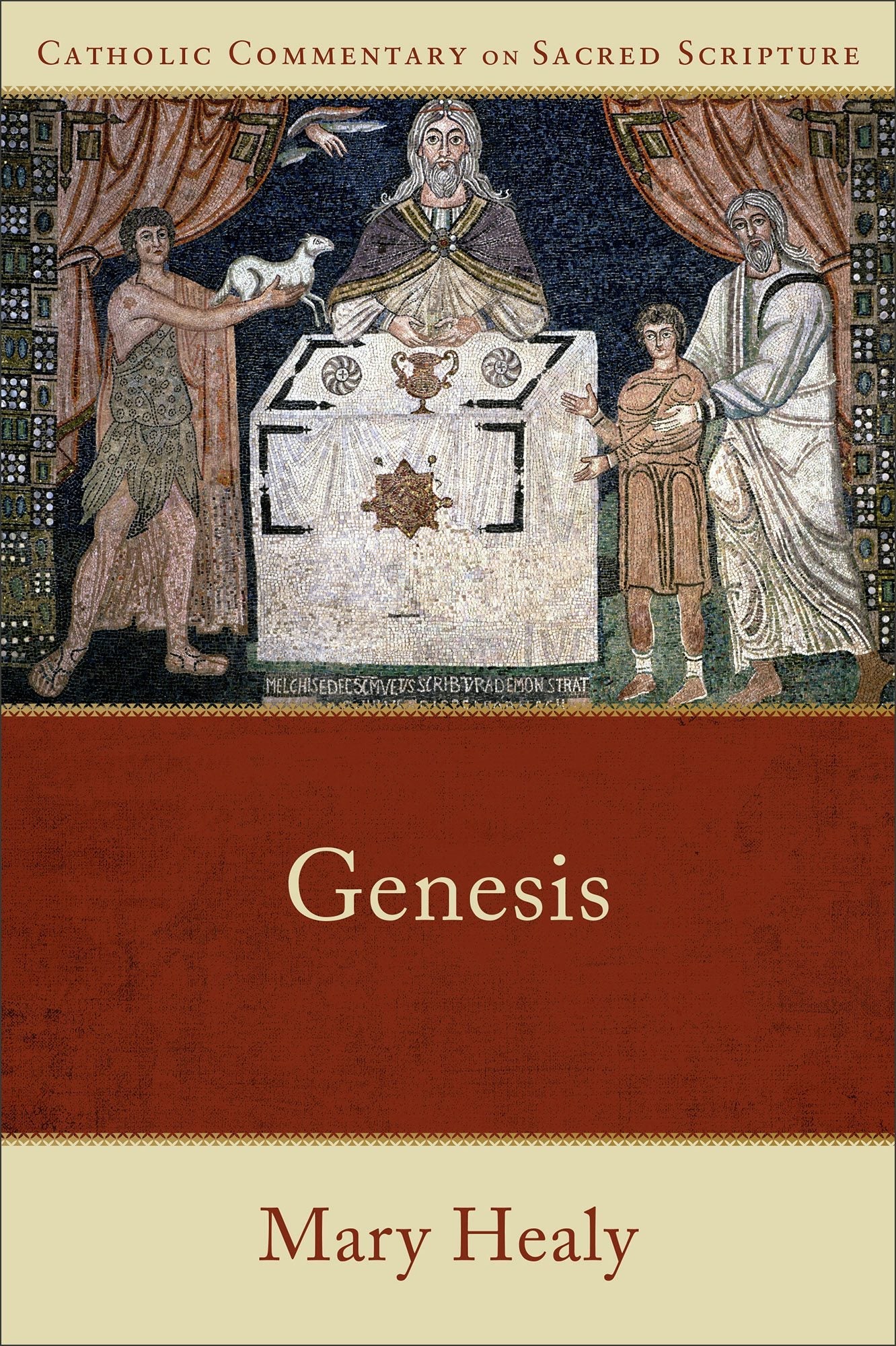 The cover of the commentary on Genesis by Mary Healy, from the Catholic Commentary on Sacred Scripture series.