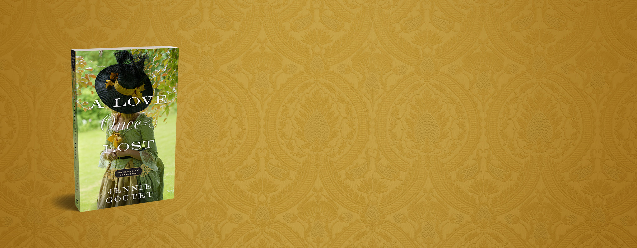 Cover of "A Love Once Lost (The Bridwells' Grand Tour)" by Jennie Goutet.