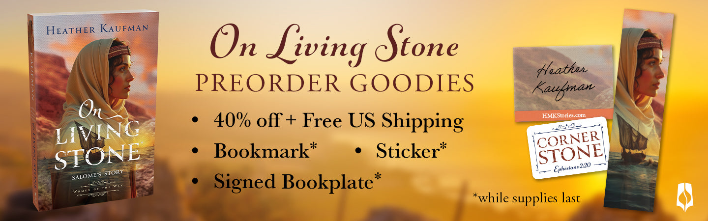 "On Living Stone" Preorder Goodies: 40% off, free U.S. shipping, bookmark*, sticker*, and signed bookplate*. *While supplies last.