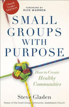 Cover image for Small Groups With Purpose: How To Create Healthy Communities, isbn: R978080101495