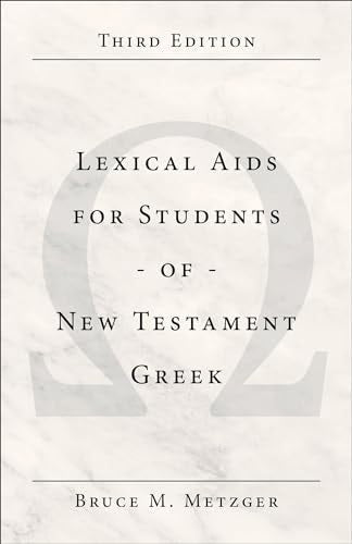 Cover image for Lexical Aids For Students Of New Testament Greek, 3rd Ed., isbn: R978080102180