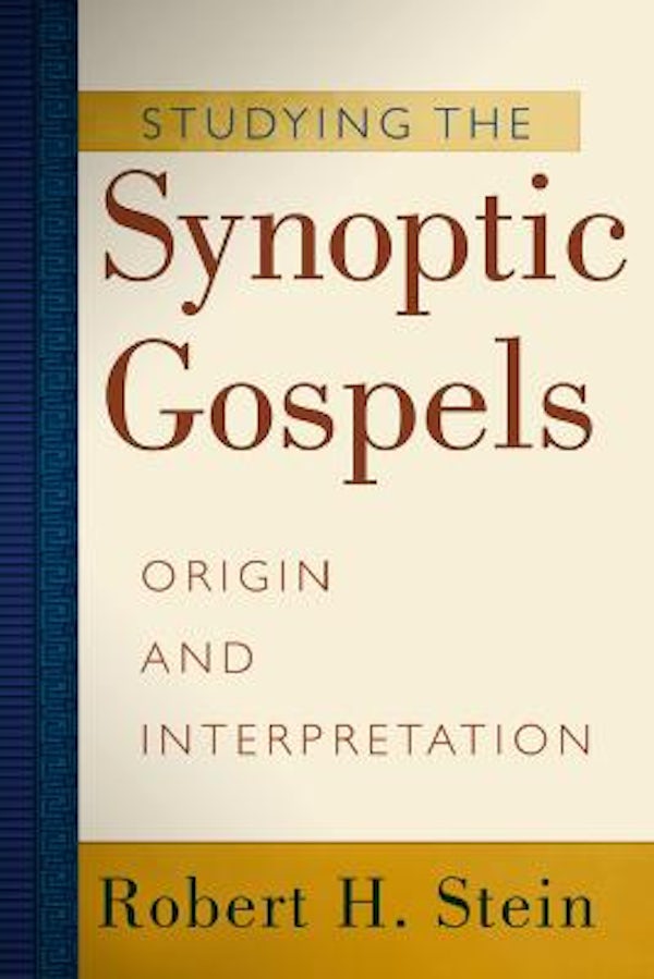 Cover image for Studying The Synoptic Gospels, isbn: R978080102258