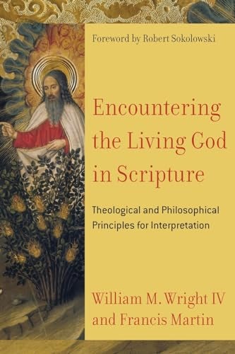 Cover image for Encountering The Living God In Scripture, isbn: R978080103095
