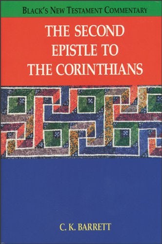 Cover image for Second Epistle To The Corinthians, The (black's New Testament Commentary), isbn: R978080104557