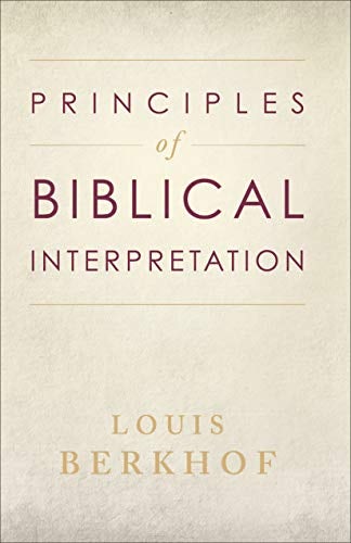 Cover image for Principles Of Biblical Interpretation, isbn: R978080106477