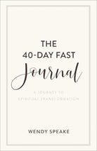 Cover image for 40-Day Fast Journal, isbn: R978154090121