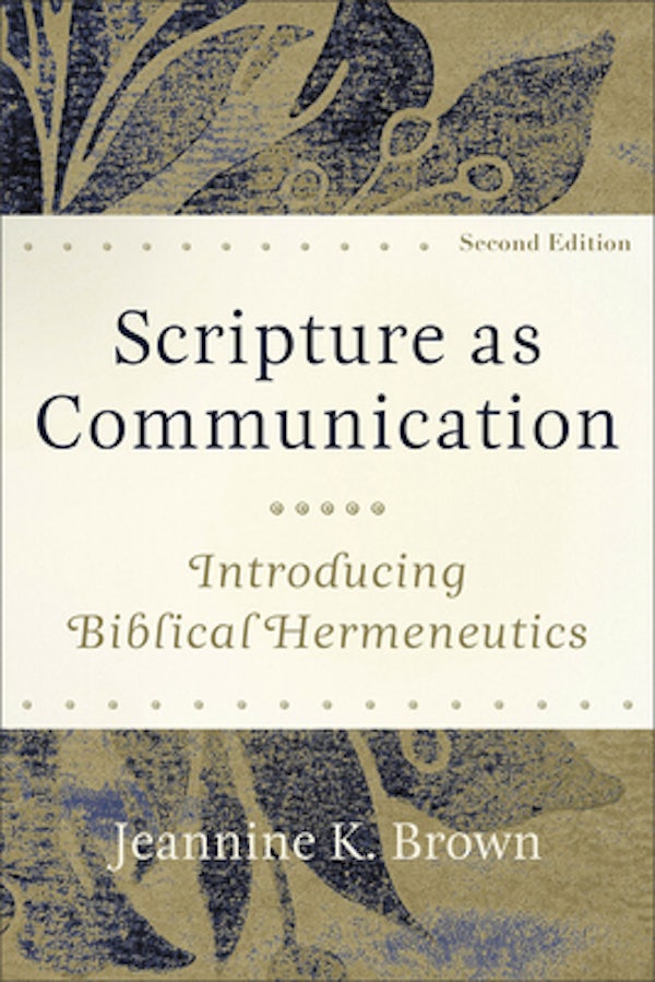 Cover image for Scripture As Communication 2nd Ed., isbn: R978154096247