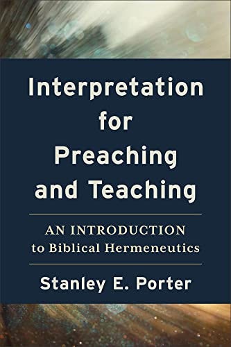 Cover image for Interpretation For Preaching And Teaching, isbn: R978154096637