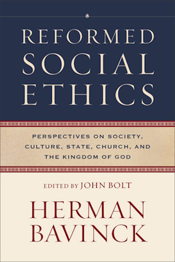 Cover image for Reformed Social Ethics, isbn: R978154096812