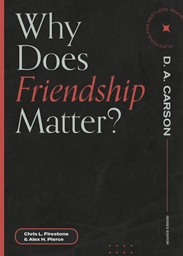 Cover image for Why Does Friendship Matter, isbn: R978168359525